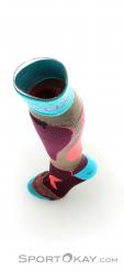 Ortovox Ski Rock'n'Wool Womens Ski Socks, Ortovox, Multicolore, , Femmes, 0016-10434, 5637508346, 4250875256606, N4-09.jpg