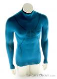 Falke Air Insulation LS Mens Functional Shirt, Falke, Bleu, , Hommes, 0067-10043, 5637509389, 4043874130110, N2-02.jpg