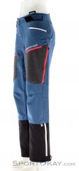 Ortovox Pordoi Pants Womens Ski Touring Pants, , Blue, , Female, 0016-10404, 5637509468, , N1-06.jpg