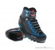 Salewa Crow GTX Womens Mountaineering Boots Gore-Tex, Salewa, Azul, , Mujer, 0032-10348, 5637509503, 4053865483392, N1-01.jpg