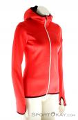 Ortovox Fleece Hoody Womens Sweater, , Rouge, , Femmes, 0016-10183, 5637509913, , N1-01.jpg