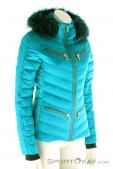Sun Valley Syrup Womens Ski Jacket, Sun Valley, Turquoise, , Female, 0007-10026, 5637510100, 3608014082189, N1-01.jpg
