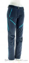 Dynafit Mercury Softshell Womens Ski Touring Pants, Dynafit, Blue, , Female, 0015-10355, 5637511894, 0, N1-01.jpg