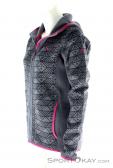 Salewa Puez Printed Hoody Fleece Womens Outdoor Sweater, Salewa, Gray, , Female, 0032-10364, 5637512256, 4053865608740, N1-06.jpg