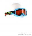 Alpina Carvy 2.0 Kids Ski Goggles, Alpina, Bleu, , Garçons,Filles, 0027-10073, 5637513128, 4003692167859, N1-01.jpg