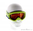 Alpina Carat DH Kids Ski Goggles, Alpina, Vert, , Garçons,Filles, 0027-10074, 5637513132, 0, N2-02.jpg