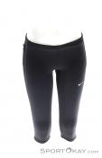 Nike Tech Capri Womens Running Pants, Nike, Black, , Female, 0026-10402, 5637513144, 888407397400, N2-02.jpg