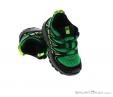 Salomon XA Pro 3D Kids Trail Running Shoes, Salomon, Green, , Boy,Girl, 0018-10502, 5637513185, 887850709631, N2-02.jpg