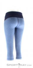 Under Armour HeatGear Capri Womens Running Pants, Under Armour, Bleu, , Femmes, 0001-10342, 5637513202, 190496056435, N1-11.jpg