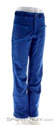 Dynafit Chugach Windstopper Mens Ski Touring Pants, , Bleu, , Hommes, 0015-10371, 5637513327, , N1-01.jpg