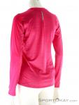 Salomon Agile LS Womens T-Shirt, , Pink, , Female, 0018-10522, 5637514483, , N1-11.jpg