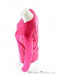 Salomon Agile LS Womens T-Shirt, , Pink, , Female, 0018-10522, 5637514483, , N3-08.jpg
