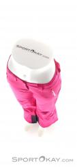 Salomon Iceglory Pant Womens Ski Pants, Salomon, Pink, , Female, 0018-10507, 5637515249, 889645044880, N4-04.jpg
