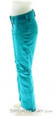 Salomon Iceglory Pant Womens Ski Pants, Salomon, Turquoise, , Femmes, 0018-10507, 5637515253, 889645047867, N2-07.jpg