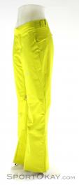 Spyder Pant Temerity Womens Ski Pants, Spyder, Yellow, , Female, 0039-10140, 5637515603, 889212397173, N1-06.jpg