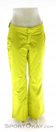 Spyder Pant Temerity Womens Ski Pants, Spyder, Yellow, , Female, 0039-10140, 5637515603, 889212397173, N2-02.jpg
