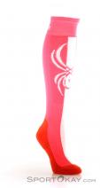 Spyder W Swerve W Swerve Womens Ski Socks, Spyder, Rose, , Femmes, 0039-10158, 5637515818, 889212419653, N1-01.jpg