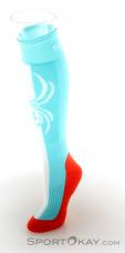Spyder W Swerve W Swerve Womens Ski Socks, Spyder, Blue, , Female, 0039-10158, 5637515872, 889212419660, N2-07.jpg