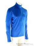 Dainese Fleece Man Full Zip E1 Mens Outdoor Sweater, Dainese, Bleu, , Hommes, 0055-10098, 5637518180, 8052644566994, N1-01.jpg