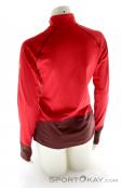 Vaude Livigno Halfzip Womens Outdoor Sweater, , Rojo, , Mujer, 0239-10092, 5637518392, , N2-12.jpg