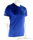 Nike Dri-FIT Contour Mens Running T-Shirt, Nike, Blue, , Male, 0026-10430, 5637519652, 0, N1-01.jpg