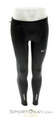 Nike Tech Tights Mens Running Pants, Nike, Black, , Male, 0026-10431, 5637520351, 0, N2-02.jpg