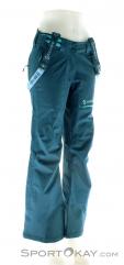 Scott Explorair 3L Womens Ski Pants, Scott, Blue, , Female, 0023-10455, 5637520814, 7613317468437, N1-01.jpg