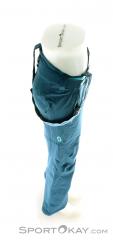 Scott Explorair 3L Womens Ski Pants, , Blue, , Female, 0023-10455, 5637520814, , N3-18.jpg