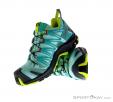 Salomon XA Pro 3D Womens Scarpe da Trail Running Gore-Tex, , Turquoise, , Female, 0018-10600, 5637522892, , N1-06.jpg