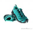 Salomon XA Pro 3D Womens Trail Running Shoes, Salomon, Turquoise, , Femmes, 0018-10601, 5637522926, 0, N1-01.jpg