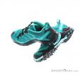 Salomon XA Pro 3D Womens Trail Running Shoes, Salomon, Turquoise, , Female, 0018-10601, 5637522926, 0, N4-09.jpg