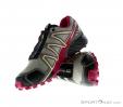 Salomon Speedcross 4 CS Womens Trail Running Shoes, , Gris, , Femmes, 0018-10603, 5637523091, , N1-06.jpg