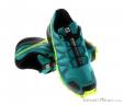 Salomon Speedcross 4 Womens Trail Running Shoes, , Turquoise, , Female, 0018-10604, 5637523132, , N2-02.jpg