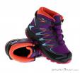 Salomon XA Pro 3D MID CSWP Kids Hiking Boots, , Purple, , Boy,Girl, 0018-10605, 5637523196, , N1-01.jpg
