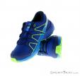 Salomon Speedcross Kids Trail Running Shoes, , Bleu, , Garçons,Filles, 0018-10606, 5637523239, , N1-06.jpg