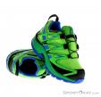 Salomon Xa Pro 3D CS WP Kids Trail Running Shoes, Salomon, Verde, , Niño,Niña, 0018-10607, 5637523269, 889645061986, N1-01.jpg