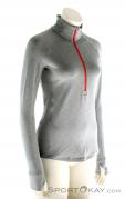 Under Armour Coldgear Armour 1/2 Zip Womens Fitness Sweater, , Gray, , Female, 0001-10377, 5637525828, , N1-01.jpg