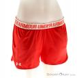 Under Armour New Play UP Short Donna Pantaloni Fitness, , Rosso, , Donna, 0001-10378, 5637525838, , N2-02.jpg