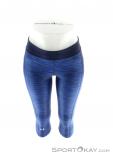 Under Armour Printed Capri Womens Fitness Pants, , Blue, , Female, 0001-10382, 5637525867, , N3-03.jpg