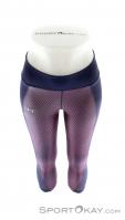 Under Armour Fly by printed Capri Donna Maglia Fitness, , Blu, , Donna, 0001-10383, 5637525873, , N3-03.jpg