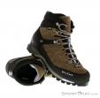 Salewa MTN Trainer Mid GTX Womens Trekking Shoes Gore-Tex, Salewa, Brun, , Femmes, 0032-10407, 5637525932, 4053865627208, N1-01.jpg