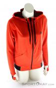 adidas Perf FZ Hoody Womens Training Sweater, adidas, Red, , Female, 0002-11090, 5637526344, 4057288861621, N2-02.jpg
