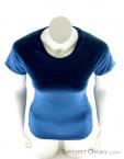 adidas Performance Tee Womens Fitness Shirt, adidas, Azul, , Mujer, 0002-11092, 5637526357, 4057288100201, N3-03.jpg