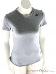 adidas Prime Tee Womens Fitness Shirt, , Gray, , Female, 0002-11093, 5637526367, , N2-02.jpg