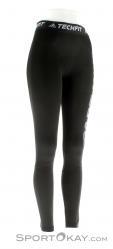 adidas TF Long Tight Motivational Slogan Womens Running Pant, adidas, Black, , Female, 0002-11102, 5637526418, 4057289504404, N1-01.jpg