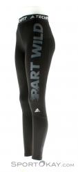 adidas TF Long Tight Motivational Slogan Womens Running Pant, , Black, , Female, 0002-11102, 5637526418, , N1-06.jpg