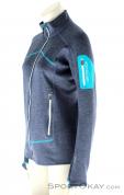 Ortovox Fleece Light Melange Jacket Womens Outdoor Jacket, Ortovox, Azul, , Mujer, 0016-10462, 5637527330, 0, N1-06.jpg