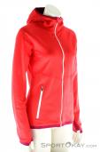 Ortovox Fleece Light Hoody Womens Outdoor Sweater, Ortovox, Pink, , Female, 0016-10463, 5637527367, 4250875266988, N1-01.jpg