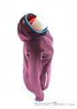 Ortovox Fleece Light Hoody Womens Outdoor Sweater, , Purple, , Female, 0016-10463, 5637528026, , N3-18.jpg