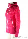 Ortovox MI Piz Palü Jacket Light Womens Ski Touring Jacket, , Pink, , Female, 0016-10517, 5637532035, , N1-06.jpg